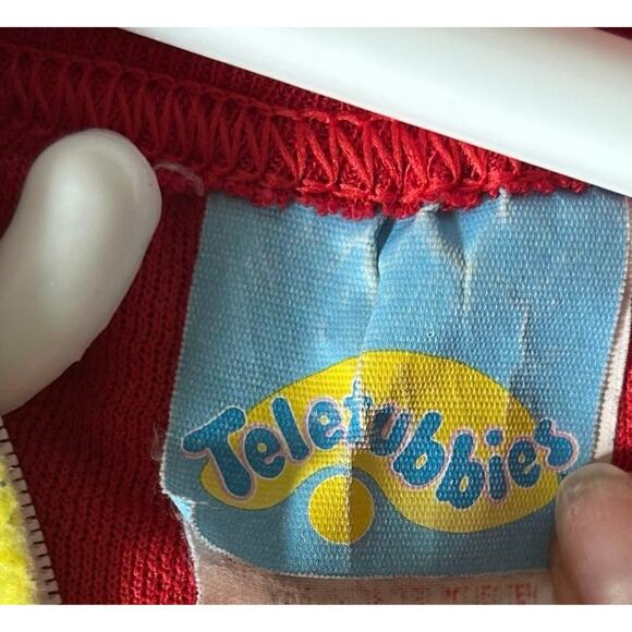 Vintage Teletubbies one piece sleeper pajamas 90s Rare full zip nostalgic 2T - Picture 11 of 13